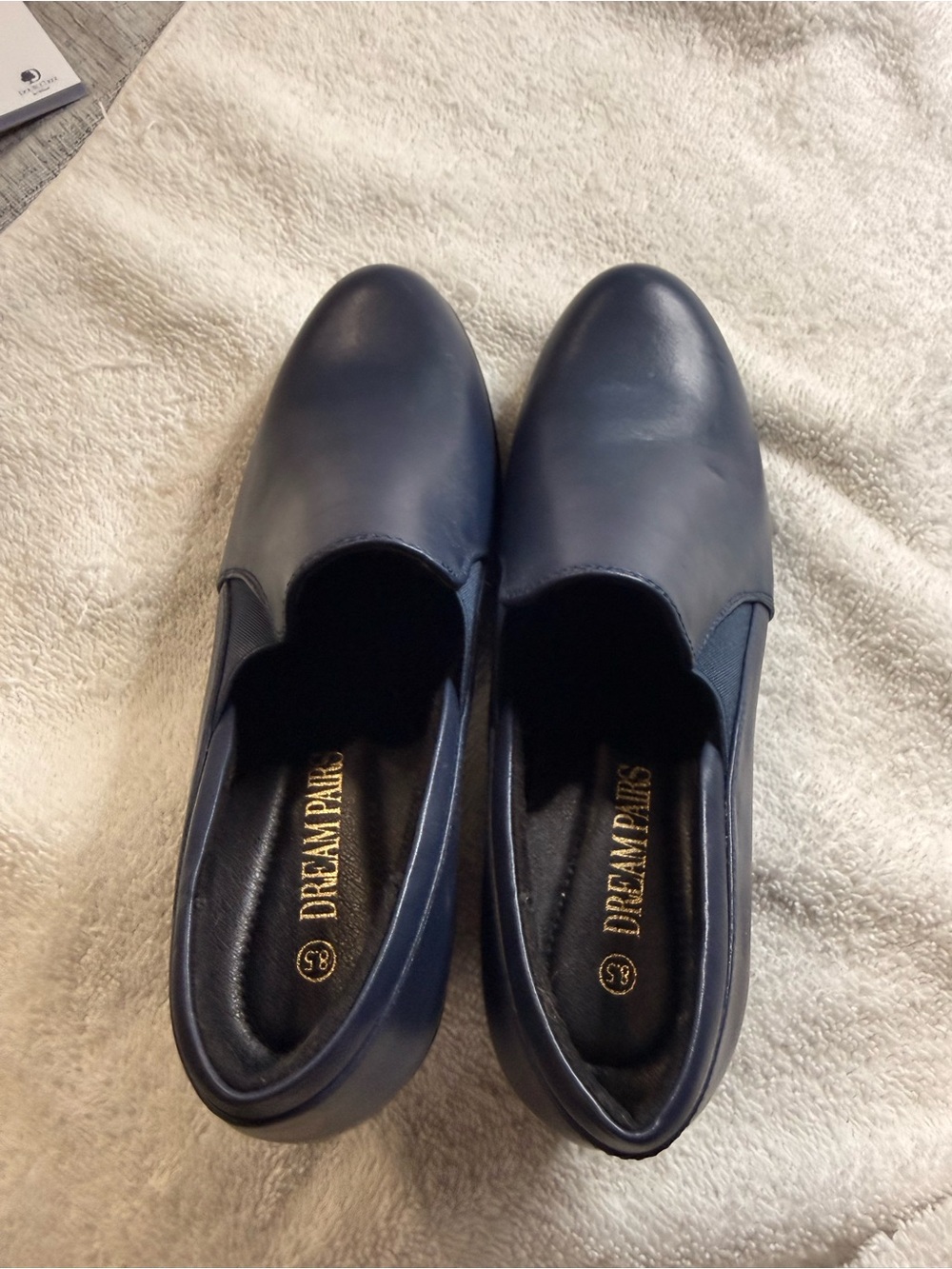 Dream Pairs Navy Slip-On Women’s Heels